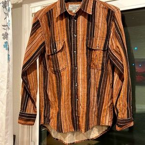 Vintage 80’s Gifst Royal Western long sleeve button up.